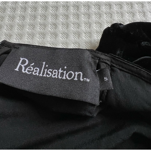 Realisation Par The Mary Jane Velvet Mini Dress - Picture 4 of 7